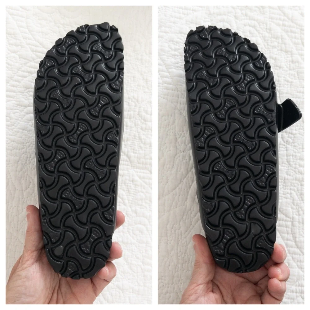 NWOT Birkenstock Arizona Essentials EVA Sandals Medium Width Black Size 8W/6M - Picture 8 of 11